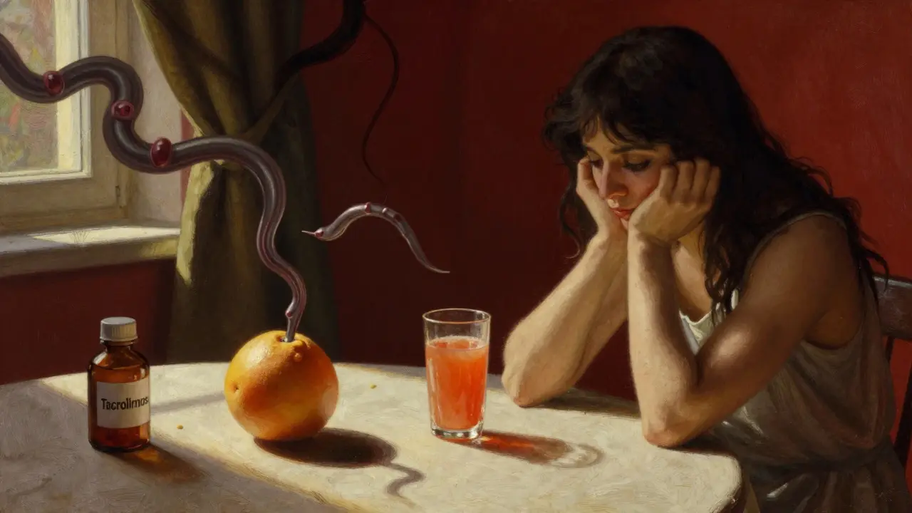 Grapefruit and Immunosuppressants: What You Need to Know Before Eating It