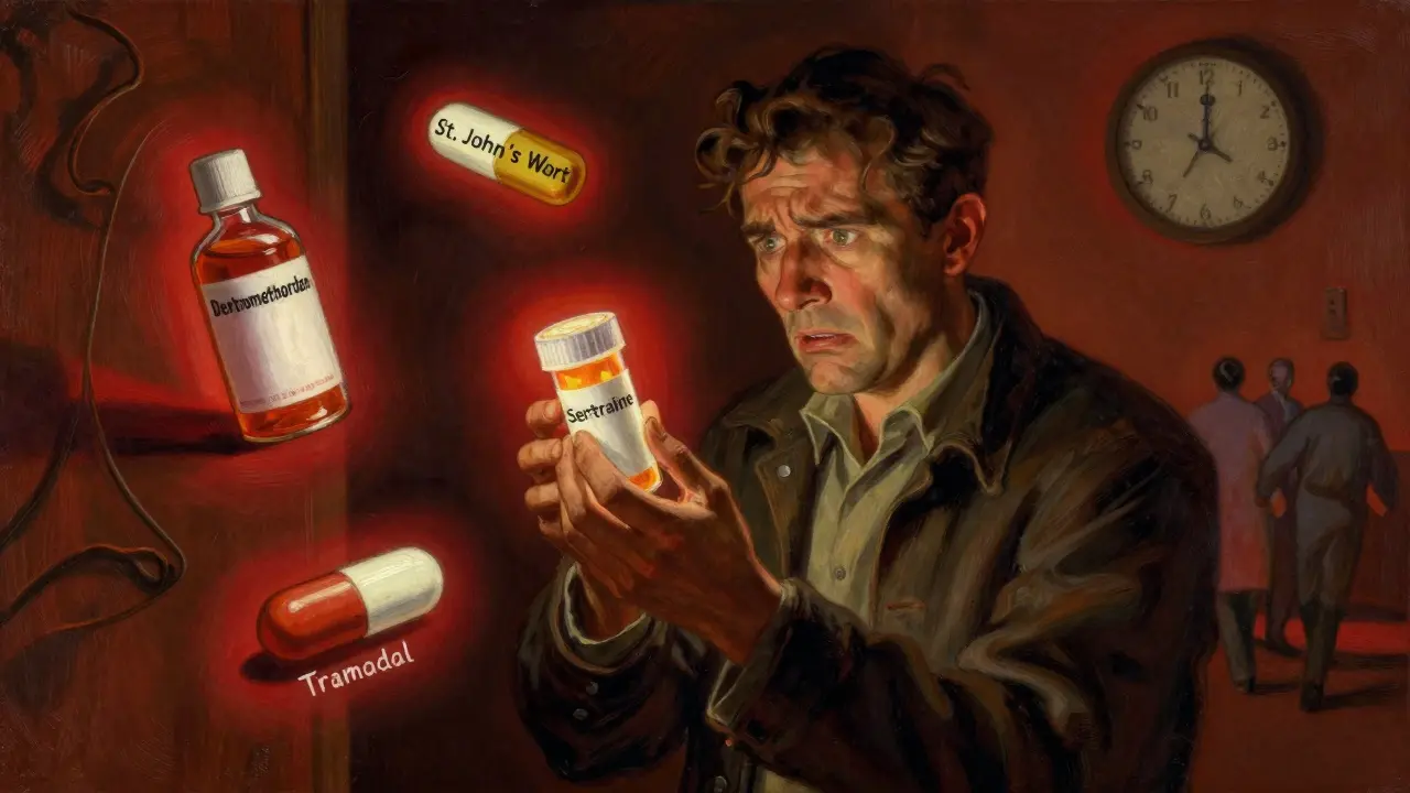 SSRI Antidepressants and Serotonin Syndrome Risk from Drug Interactions