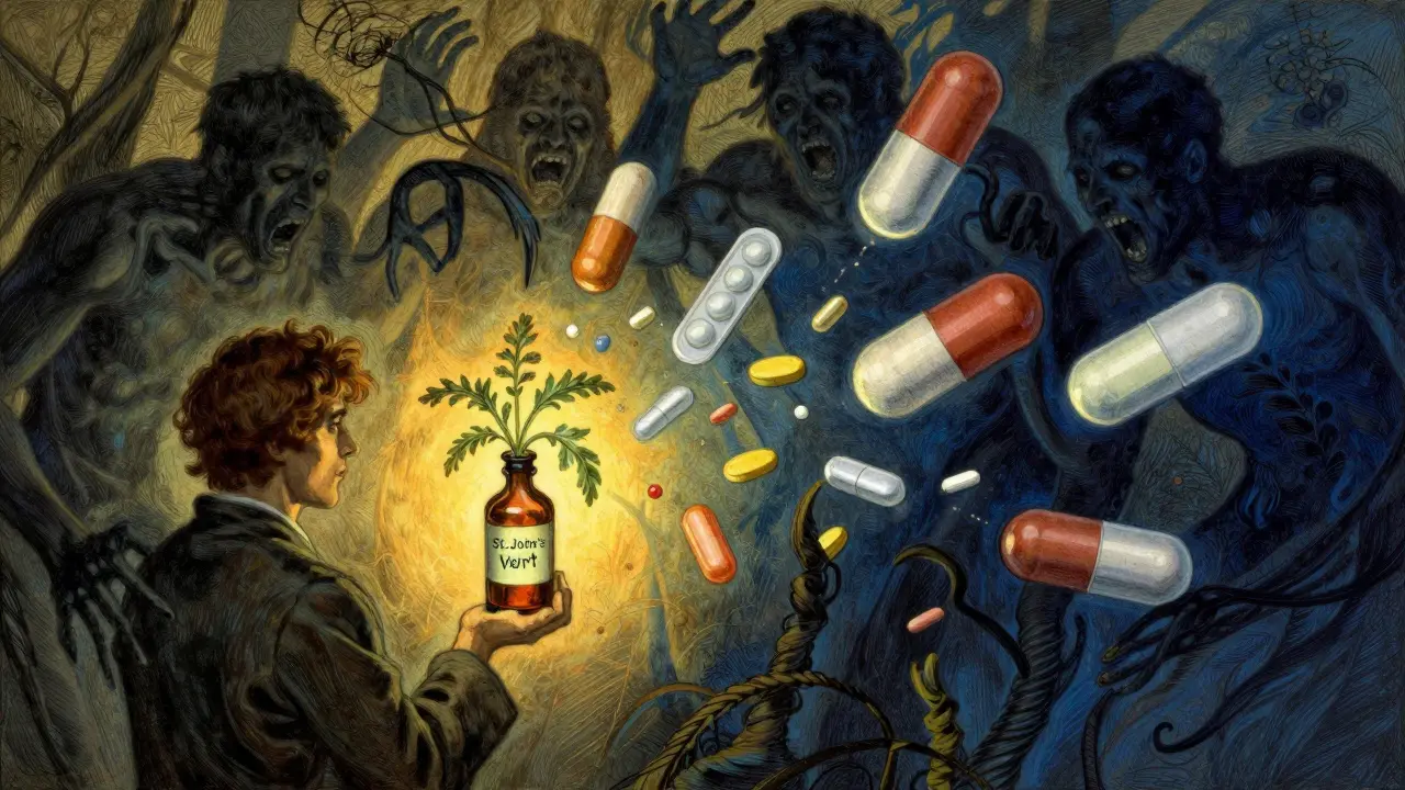 St. John’s Wort and Prescription Medications: What You Need to Know About Dangerous Drug Interactions